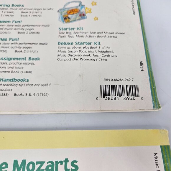 Alfred Music for Little Mozart Piano Learning Prep Level 2 Lesson Workbook Lot 2 - Picture 12 of 13